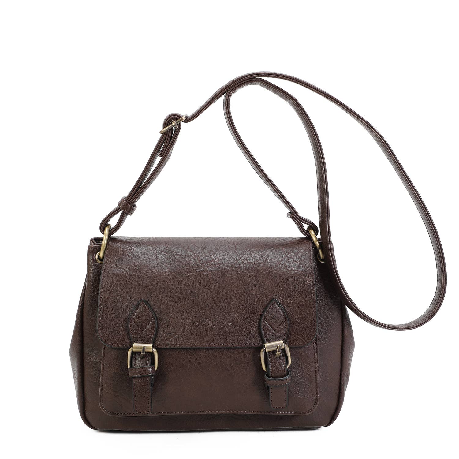 INES DELAURE - Wholesale Shoulder Bag - Women's - Compartmentalized satchel, satchel shape, medium size14