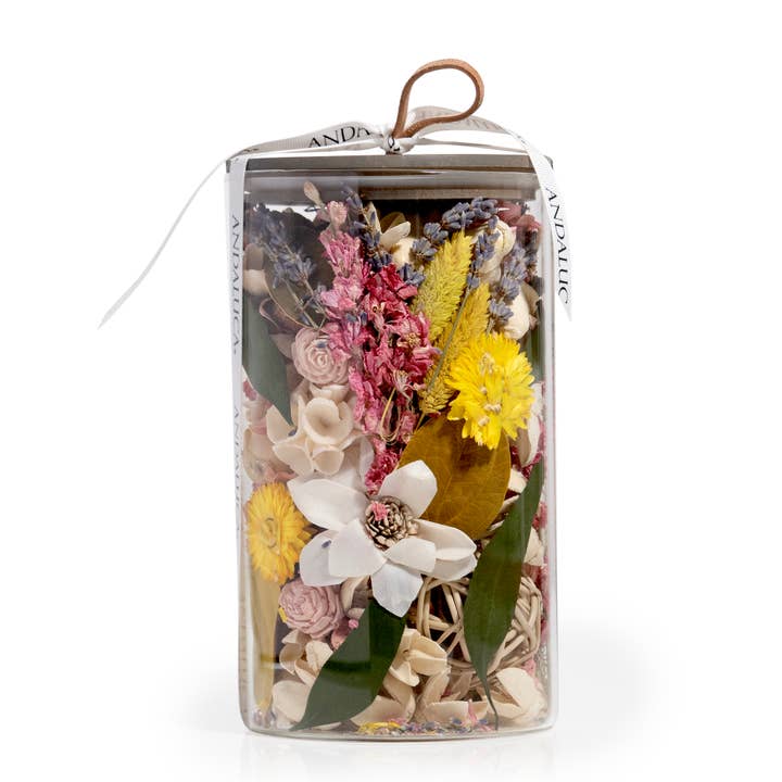 Secrets of Spring Potpourri Jar for wholesale by Andaluca