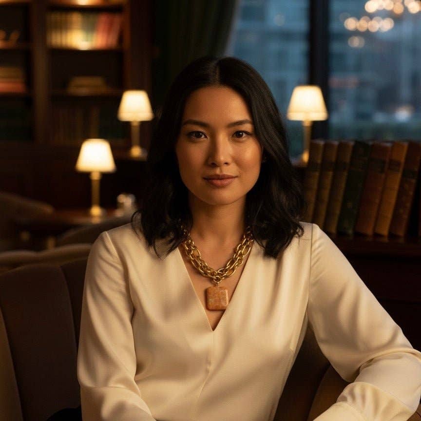 OE! - Wholesale Pendant/Charm Necklace - GOLDEN EMBER - 18k gold-plated steel necklace with Orange Calcite pendant2