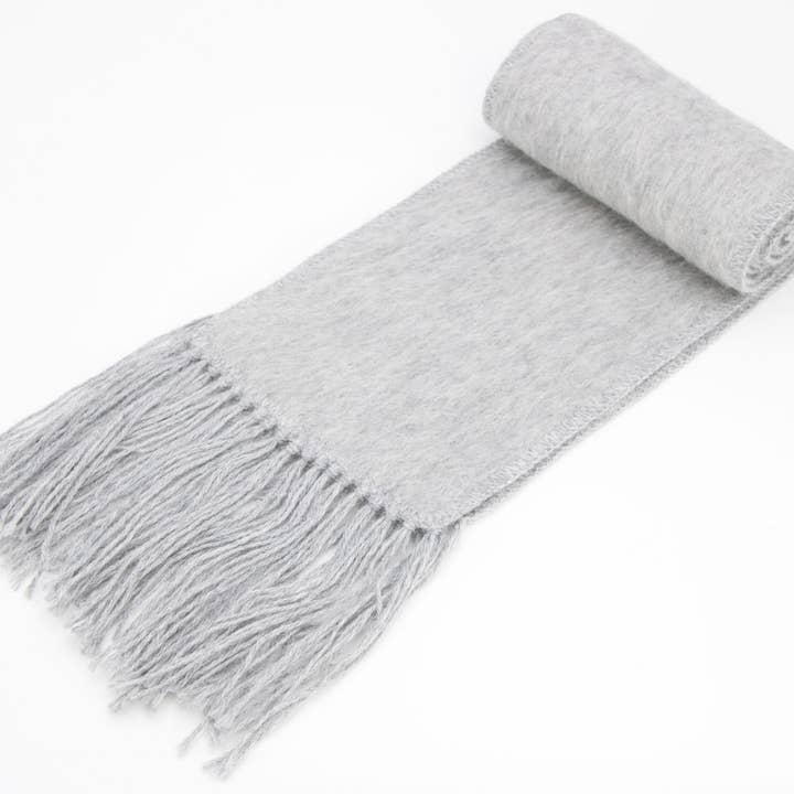 AndeanArt - Wholesale Scarf - Women's - Narrow Alpaca Scarf with Alpaca Figure Label / Tag - Alpaca2