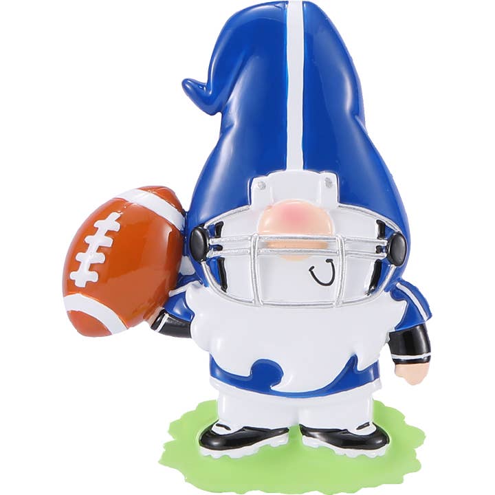 Gepersonaliseerd ornament voor Gnome Football Player voor wholesale door PolarX Ornaments