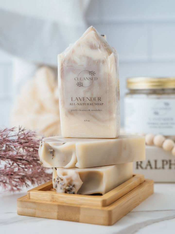 Lavendelseife für den Großhandel von Cleansed