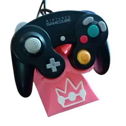 Nintendo GameCube Controller Stand (Peach) for wholesale by XALT 3D DESIGNS