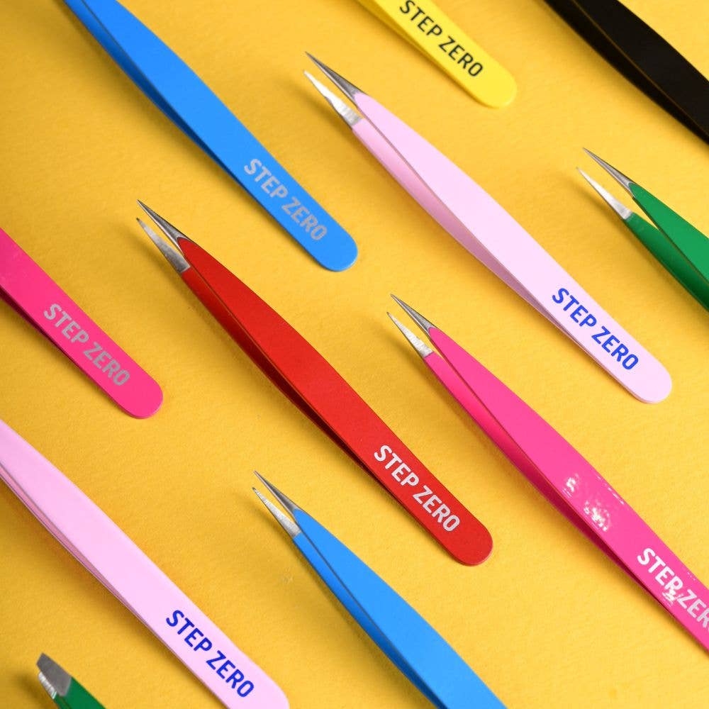 STEP ZERO Skincare - Wholesale Tweezers - Pointed Tweezers | Zero Waste | Valentine's Gifts under $202