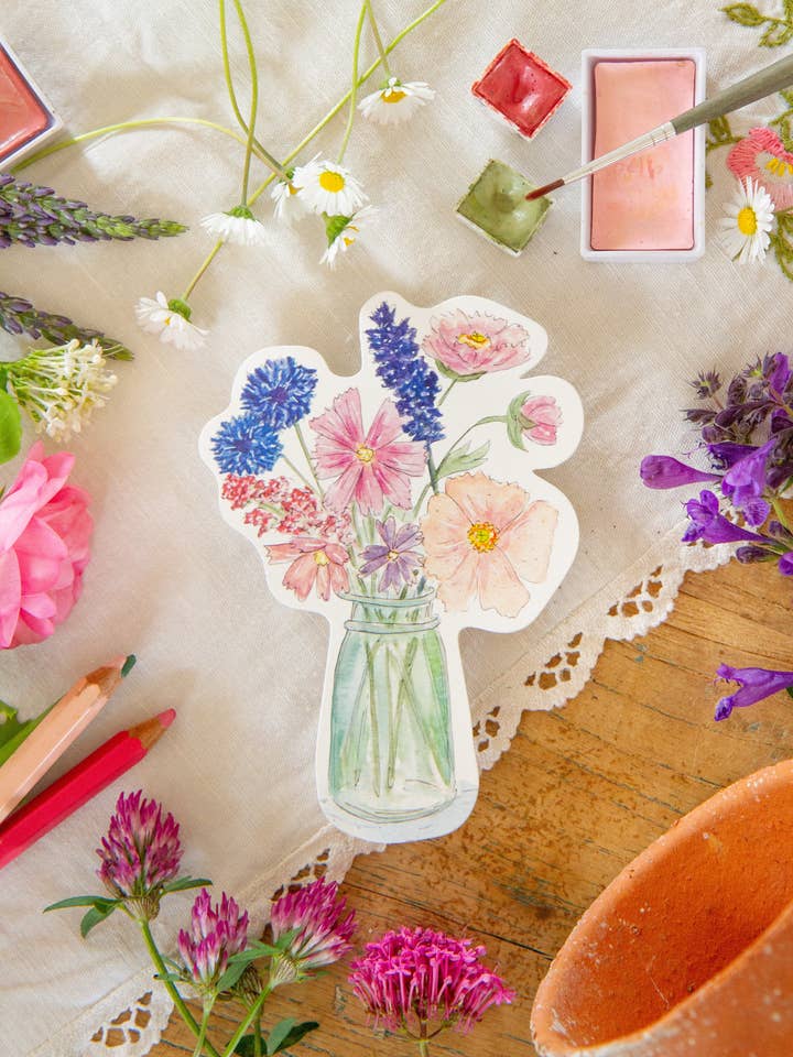 Bouquet Card for wholesale by CAROFROMWOODLAND