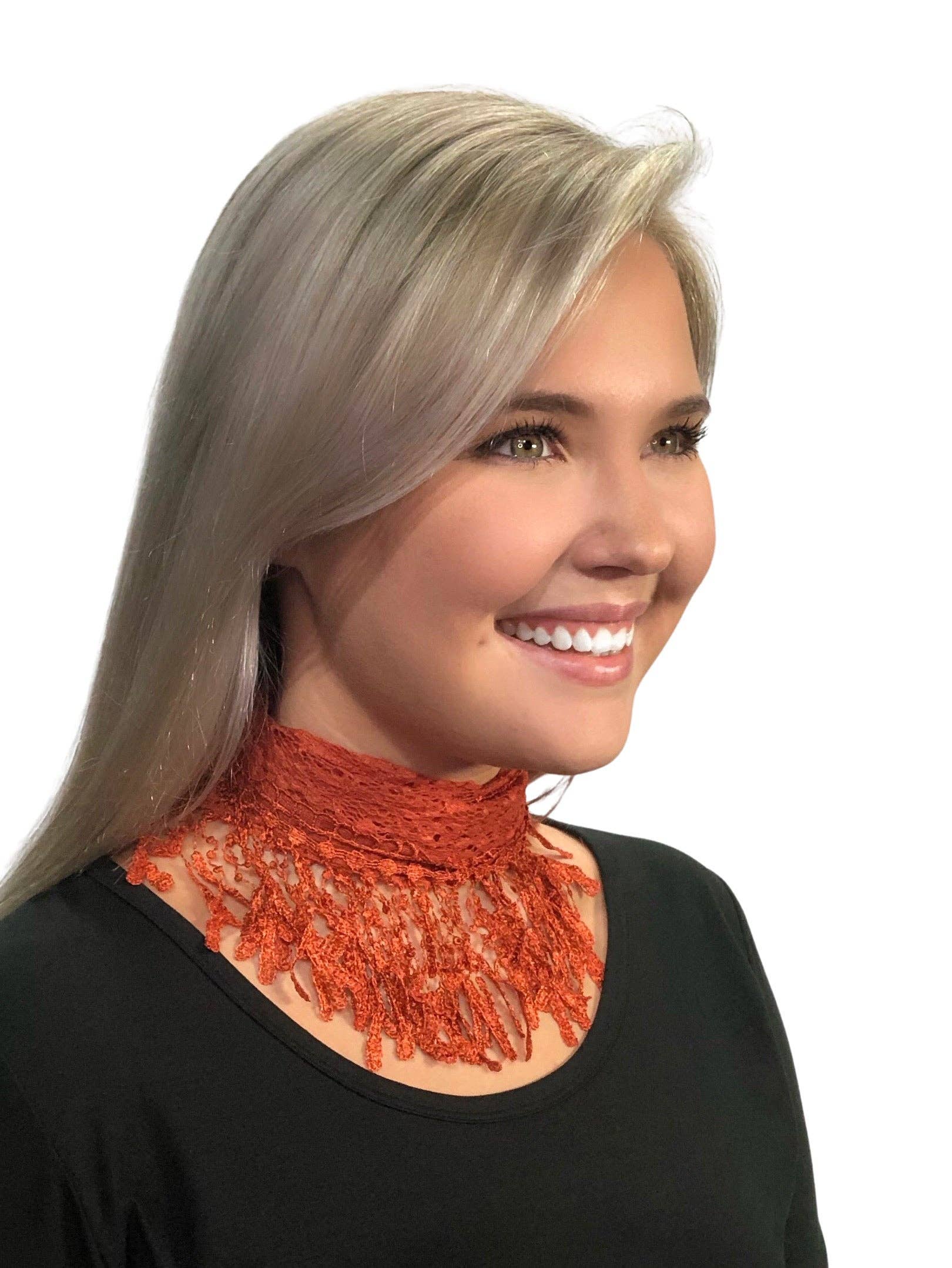The Magic Scarf Company - Wholesale Scarf - Women's - 7776 - Victorian Lace Confetti Scarves37