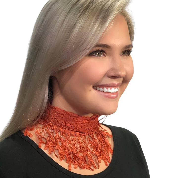 The Magic Scarf Company - Wholesale Scarf - Women's - 7776 - Victorian Lace Confetti Scarves37