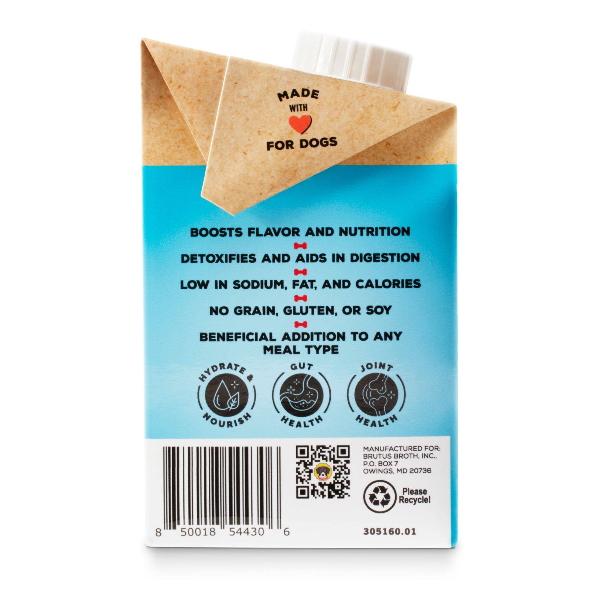 Alamo Pet Experts - Wholesale Pet Food - Dog - BBB Mini Hip & Joint - Beef Bone Broth (16.9oz)2