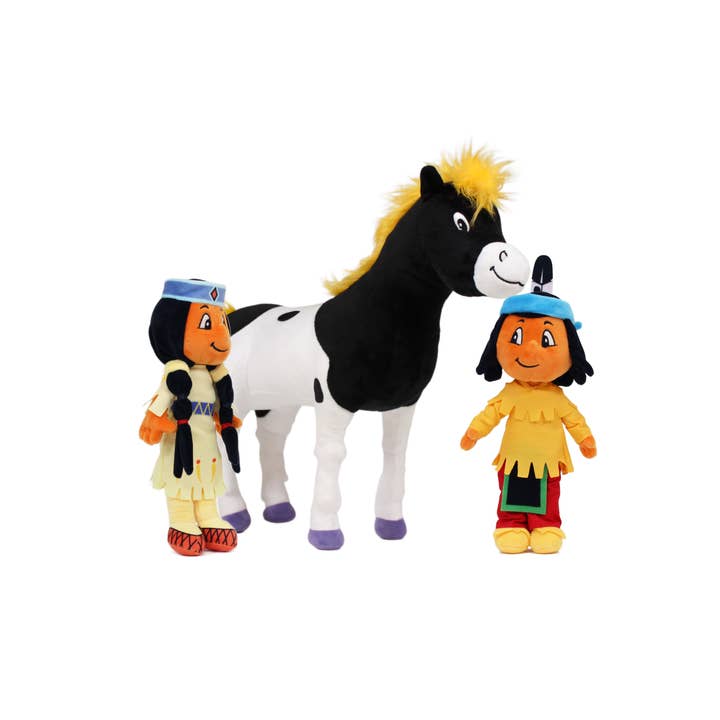 Mea-Living - Wholesale Stuffed/Plush Toy - Kids & Baby - Yakari plush figure “rainbow”