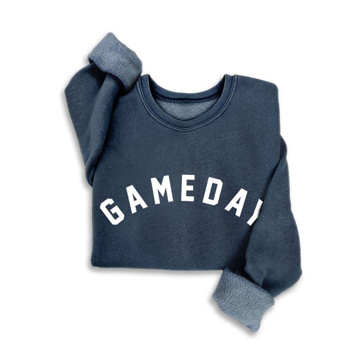 GAMEDAY MINERAL SWEATSHIRTS for wholesale by HRTandLUV
