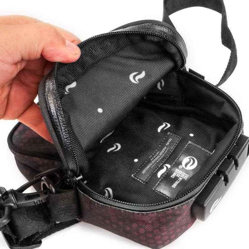 Up N Smoke - Wholesale Crossbody Bag - Unisex - SK9 Slide w/Lock Smell-Proof Bag9