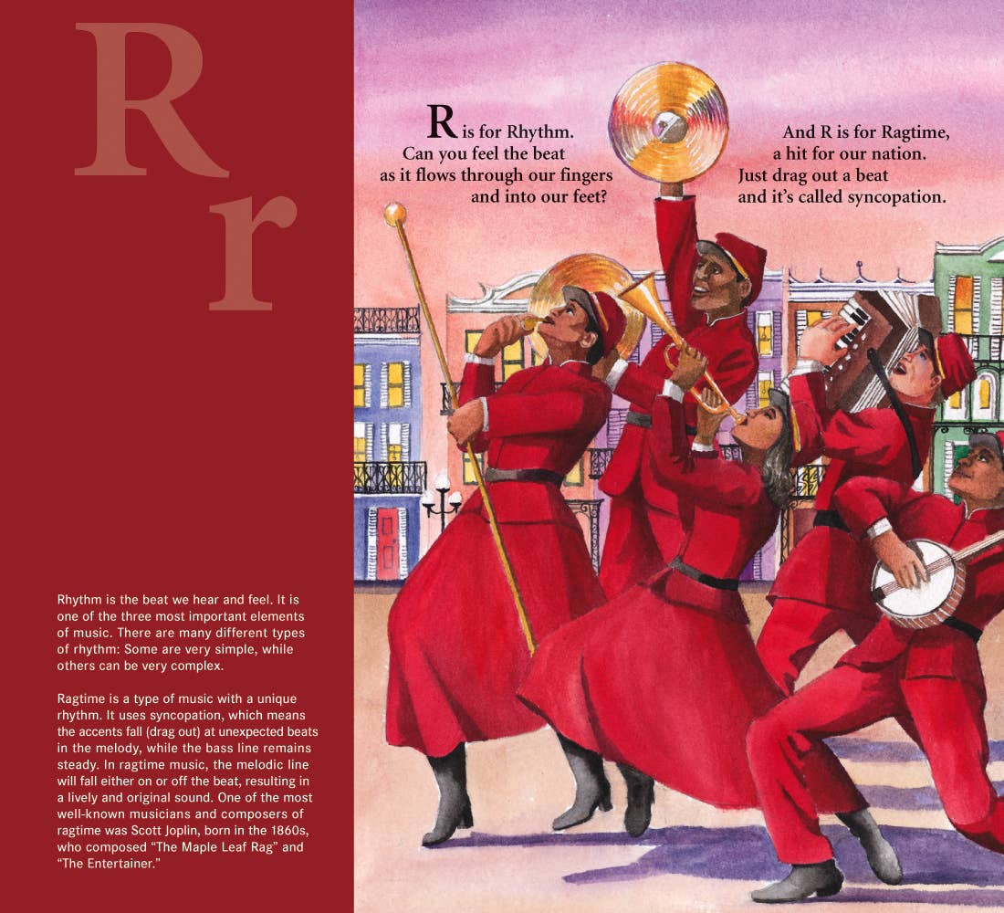 Sleeping Bear Press - Wholesale Book - Kids - M is for Melody: A Music Alphabet Picture Book3