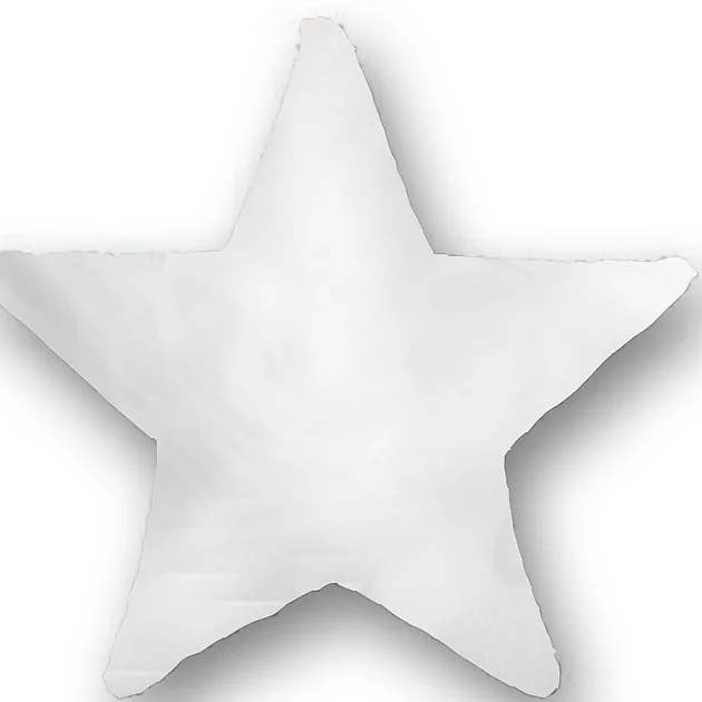Decorative Pillow Star - Minky White for wholesale by LITTLELUXURIES FOR KIDS