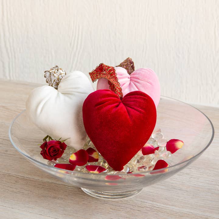 Your Heart's Content - Wholesale Decorative Tabletop Object - Velvet Hearts Spring Wedding, Gift for Mother's Day, Friend4