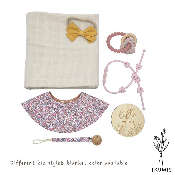 IKUMIS – wholesale New mom gift box/set – Baby Shower gift set 7 items