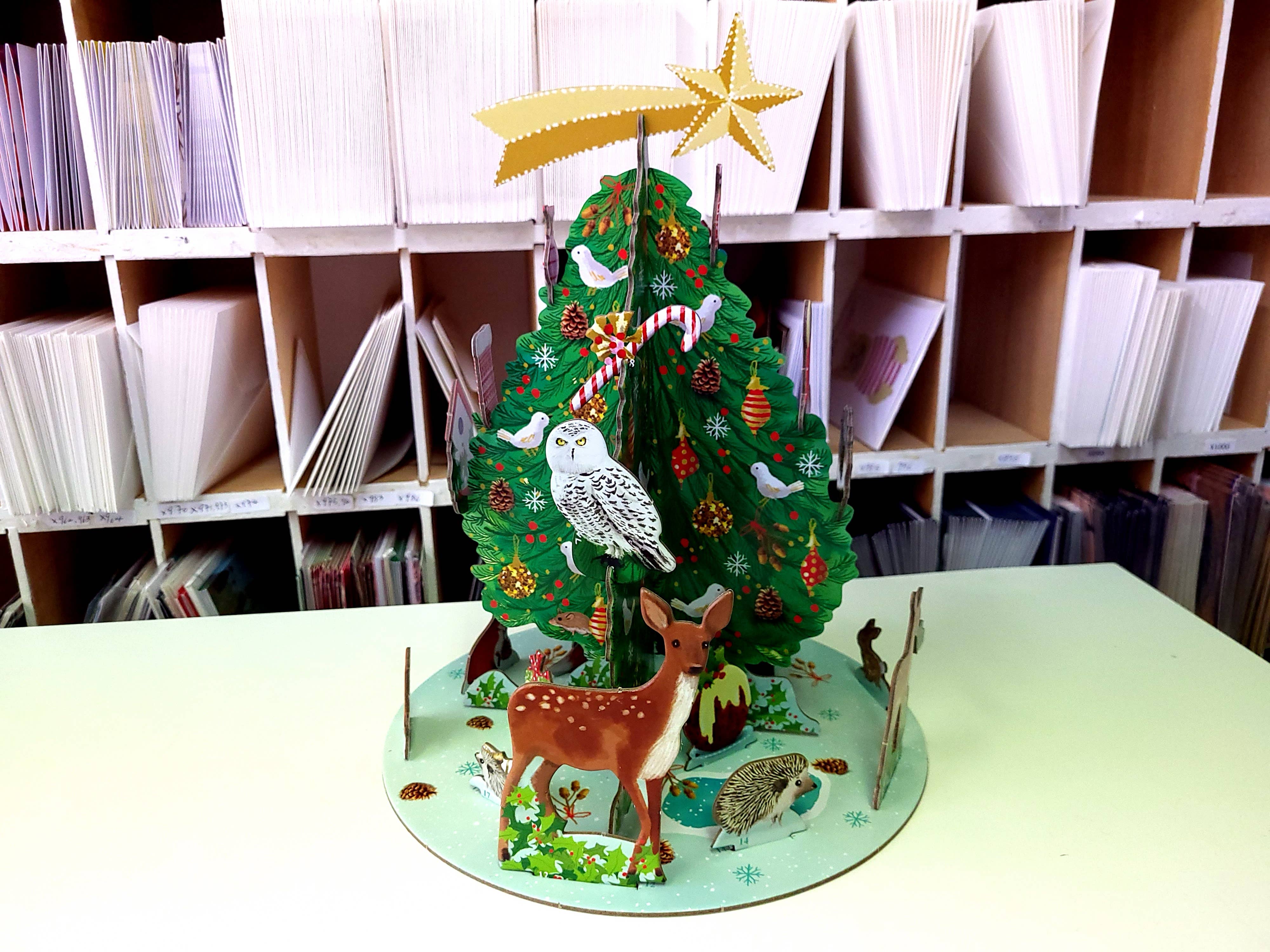 Roger La Borde - Wholesale Advent Calendar - Heart of the Forest AC Pop & Slot Advent Large  - POP 0956