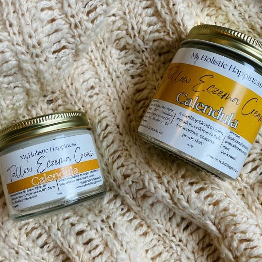 My Holistic Happiness - Wholesale Eczema Treatment - Natural Eczema Cream with Calendula + Grass-fed Tallow3