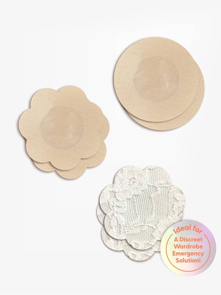 Nipskin Stickwear - Wholesale Nipple Pasties - Women's - Nipple Cover Stickers, Save My Day - Nipskin1