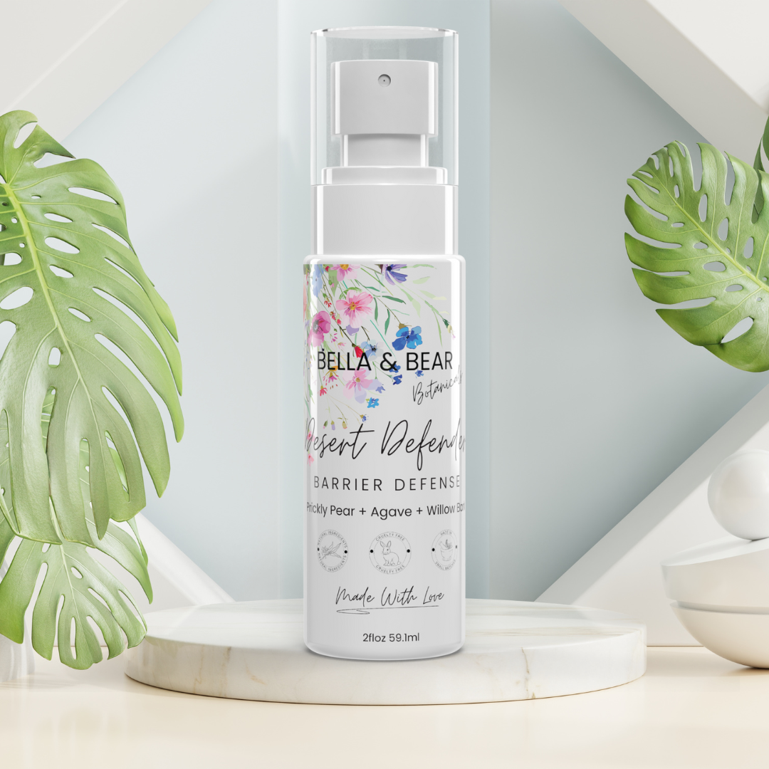 Bella & Bear Botanicals - Vente Lotion tonique - Défenseur du Désert : Tonique Défense Barrière | Soins de la Peau Botaniques3