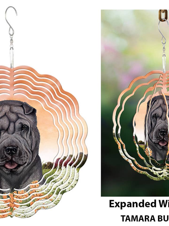 Shar Pei Blu - Girandola di Vento per la vendita all'ingrosso da parte di Pet Gifts USA, LLC