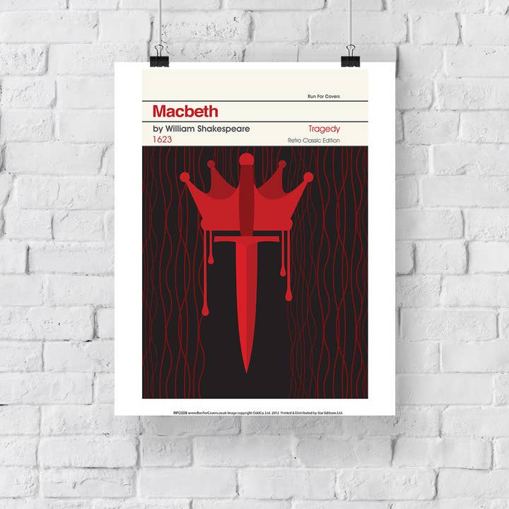 Star Editions - Wholesale Art Print - William Shakespeare- Macbeth - 11X14” Premium Art Print2