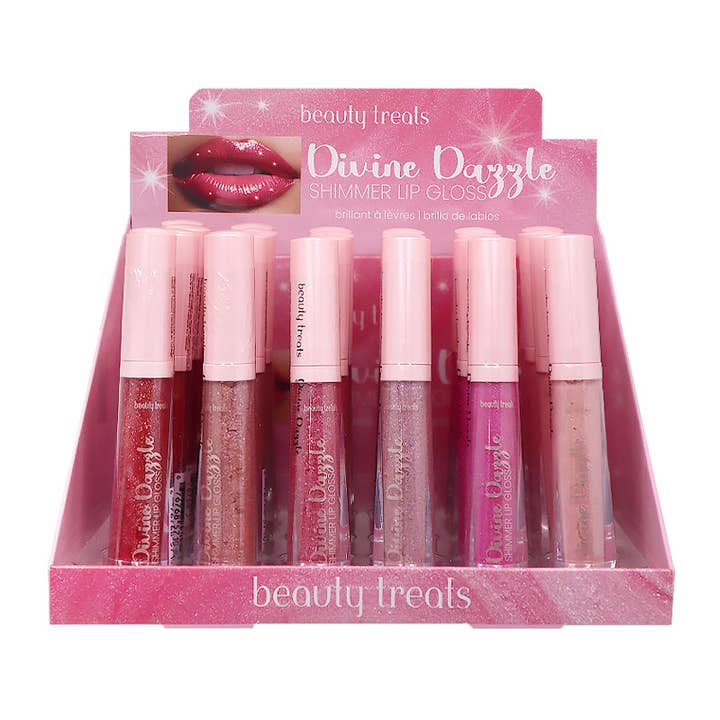 PINEAPPLE Beauty – wholesale Läppglans – Beauty Treats 571 Divine Dazzle Shimmer Läppglans - 24 st