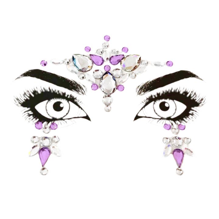 Face Jewels - Maia for wholesale by Wonkiwear Ltd