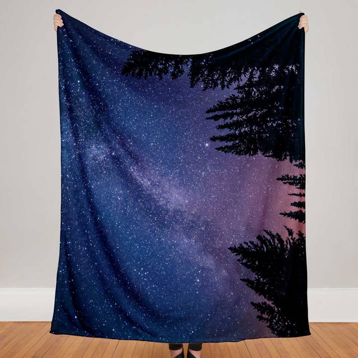 Night Sky Photo Blanket for wholesale by McGovern Outdoor