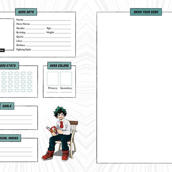 Insight Editions - Wholesale Journal/Diary - My Hero Academia: Heroes Journal