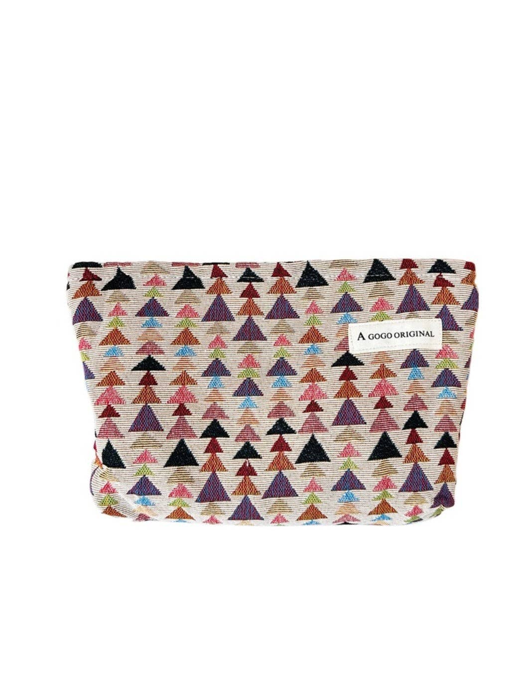 Funkyrel® Atzbranding Limited - Wholesale Pouch - Women's - Cosbai - Fun Pine-Print Zipper Pouch - Playful & Chic10