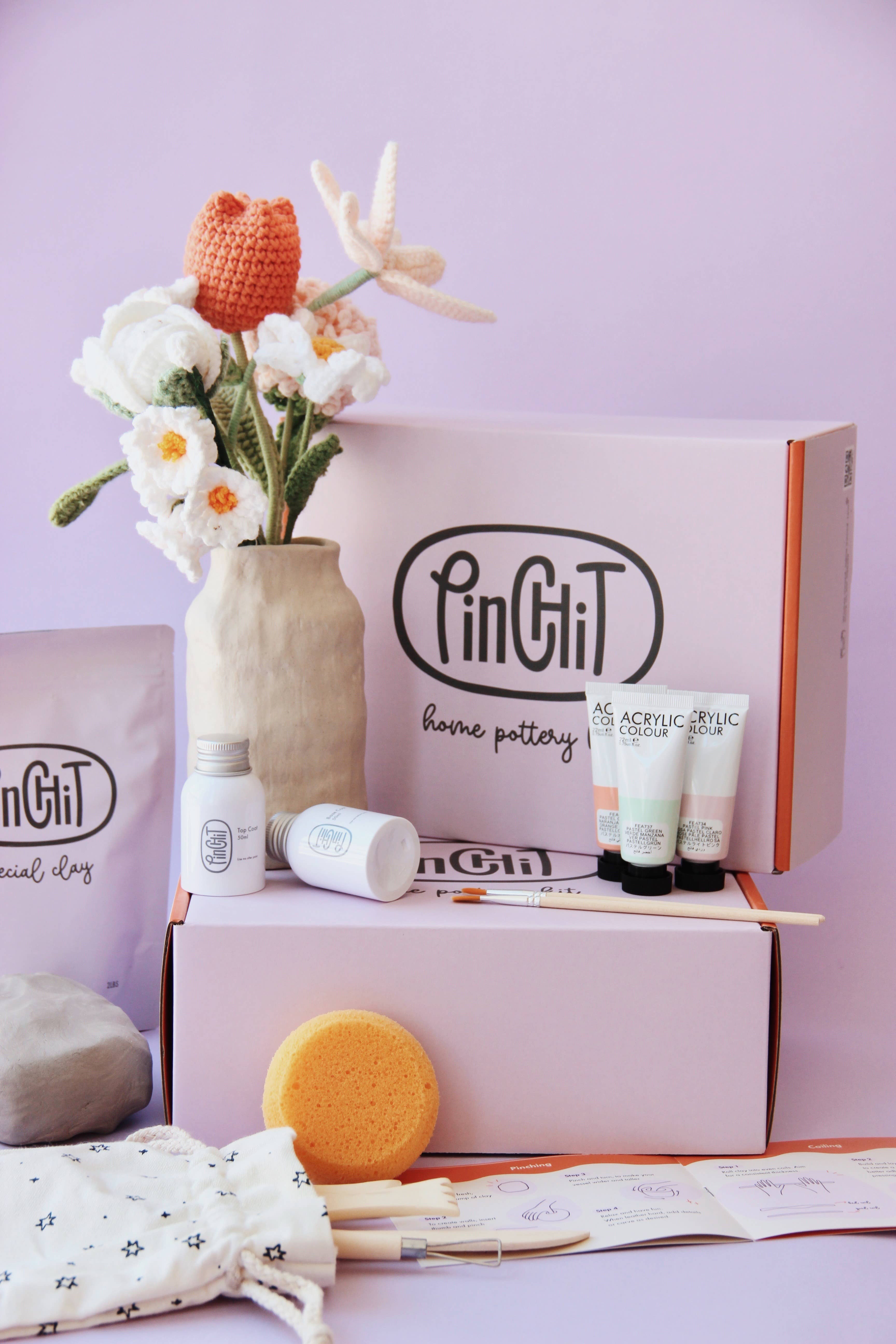 Pinchit Company LLC – Engroshandel DIY-hobbysæt – Komplet keramik sæt til hjemmet2