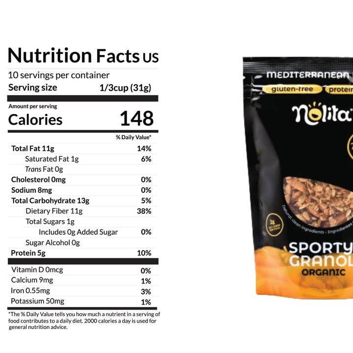 Nolita - Wholesale Granola - Sporty granola with Seeds & Almonds3