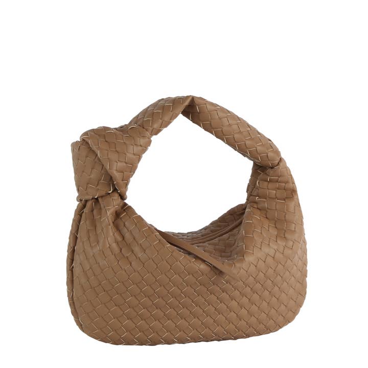 HR CORP – Bolsa de ombro – Mulher por atacado – Mala de Ombro Acolchoada com Alça de Nó para Mulher Ecostitch USA17