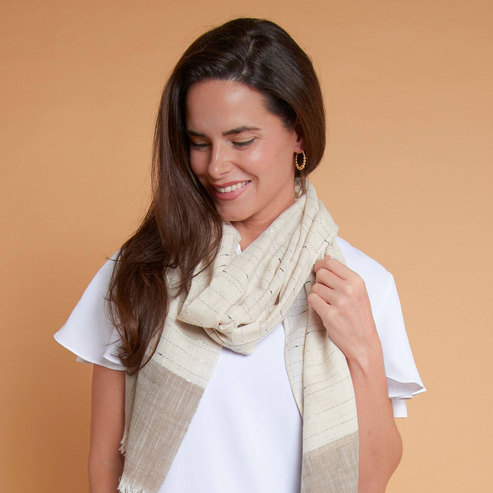 Elsie & Zoey - Wholesale Hoop Earrings - Waterproof Earrings Narelle Bubble Hoops in 18K Gold + Steel8