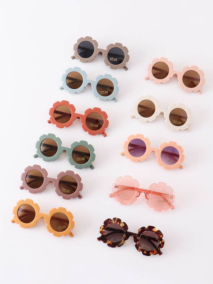 retro runde solbriller UV400 -toddler & børn for engroshandel hos Aspen Rain Boutique