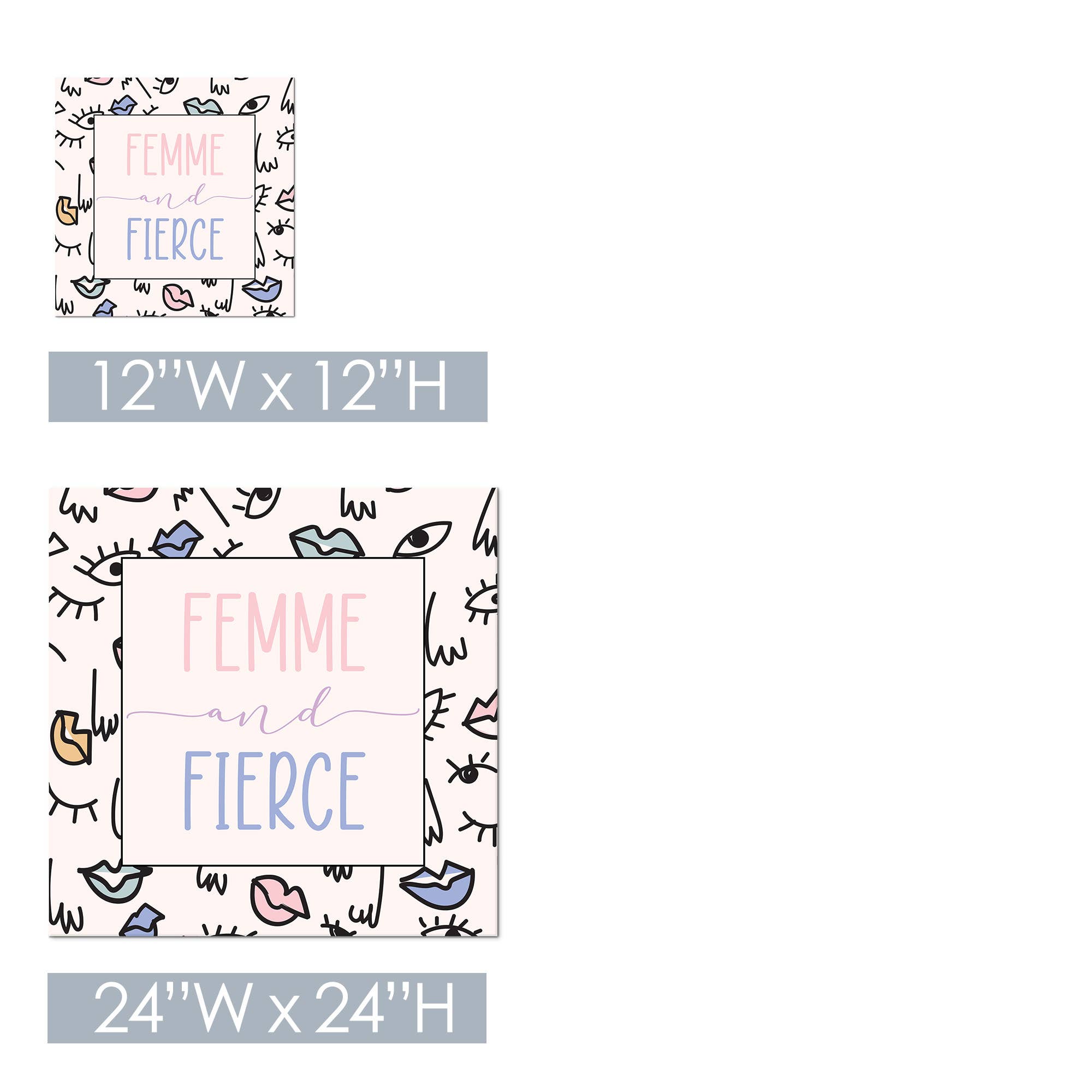 Ready2hangart, Inc. – Engroshandel Kunsttryk – Joie Contour XI' Indpakket lærred vægkunst af ChiChi indretning3