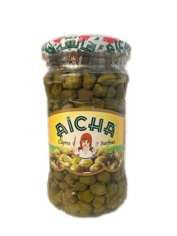 K Capres Surfines * 12 Jars 21cl AICHA for wholesale by YULY FOOD SAS