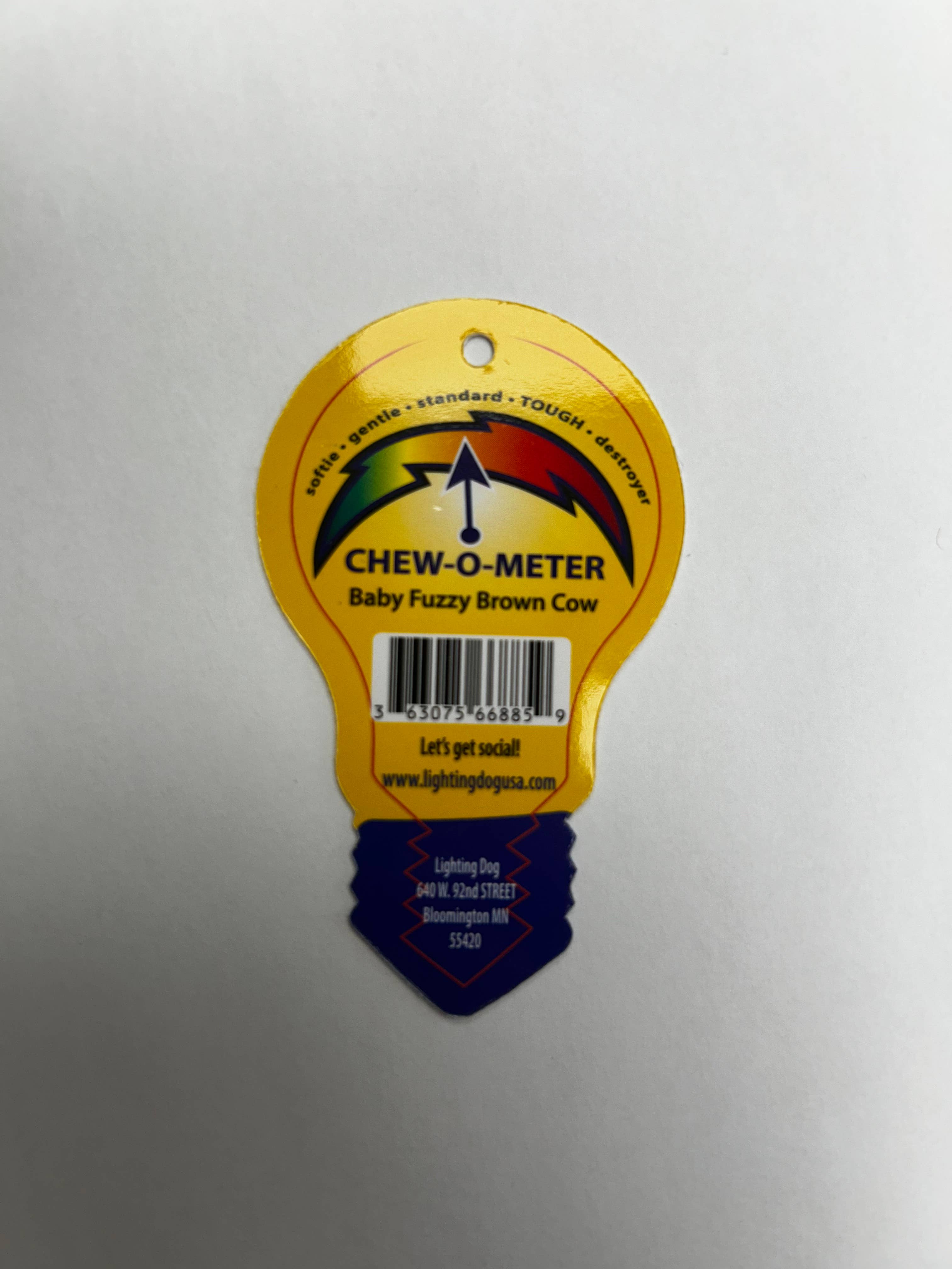 Lightning Dog - Vendita all'ingrosso Peluche - Cani - Piccola Mucca Marrone Fuzzy3