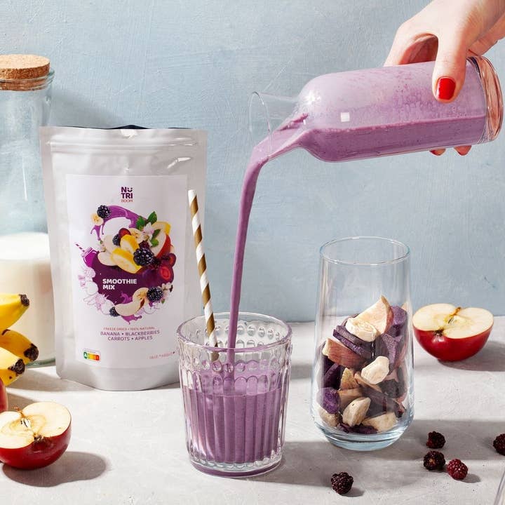 NutriBoom - Venta al por mayor Proteínas en polvo - Mezcla de Batido Liofilizado Power Up - listo para mezclar
