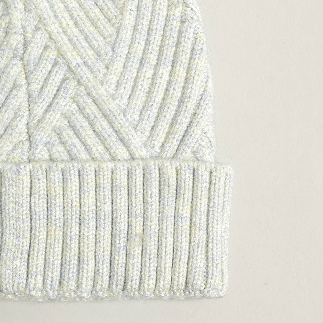 Fashion City - Vendita all'ingrosso Berretto - Bambini - Cappello Beanie per bambini con motivo a croce7