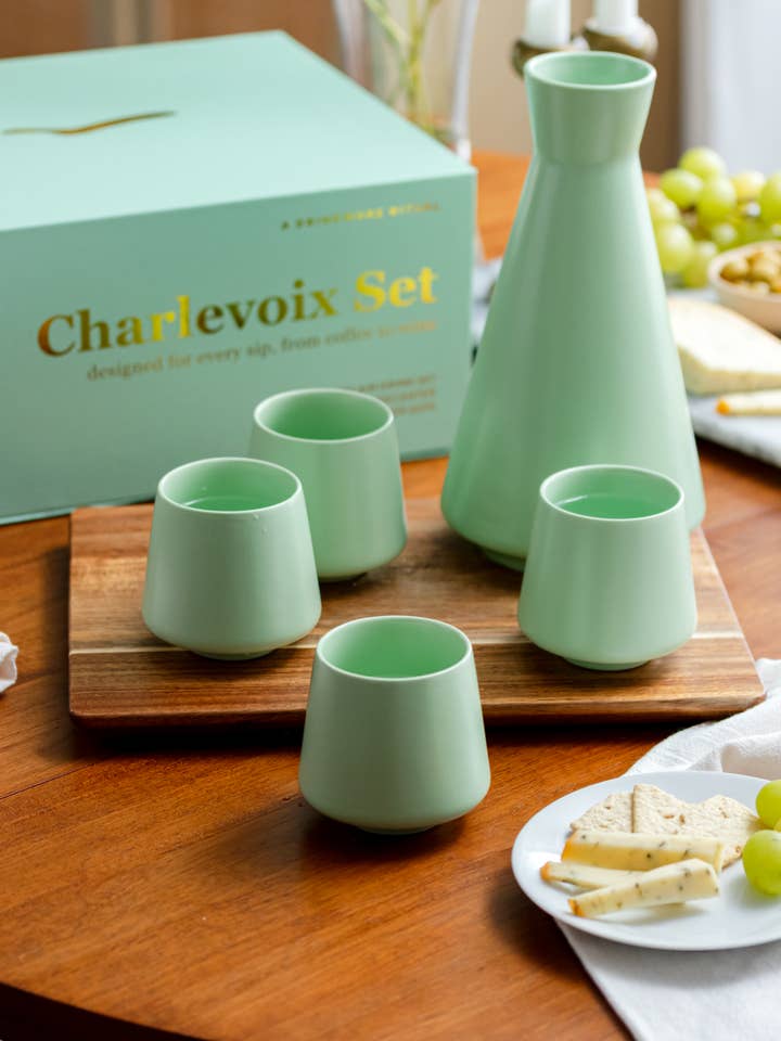 Das Charlevoix-Set – Minze für den Großhandel von Lark