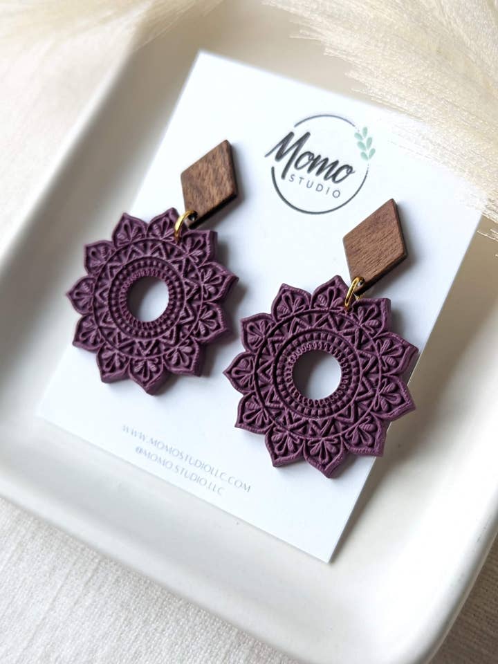 MANDALA 2.13 - Paleta Floral #2 - Rosa Canhão por atacado de Momo Studio LLC