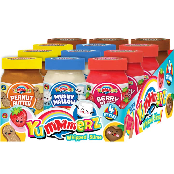 Whipped Scented Slime 12-Unit Display for wholesale by ET Products
