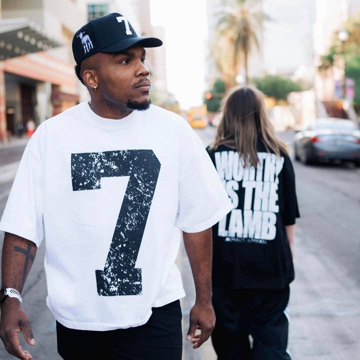 Malta Apparel LLC - Wholesale Shirt – Unisex - 70x7 Drop Shoulder Tee (Super Oversized) - White3