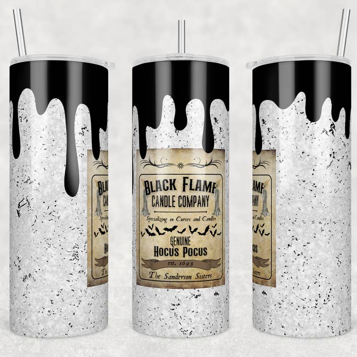 Copo de sublimação Black Flame V3 20oz por atacado de Twisted T Creations