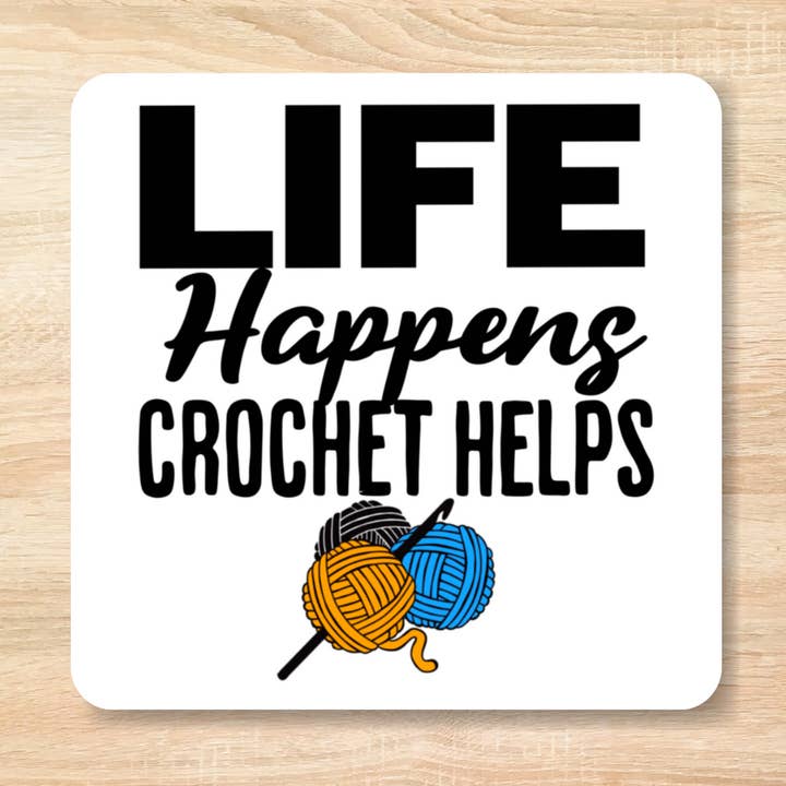 Adesivo Life Hacpense Crochet Ajuda por atacado de Anna B. Shop