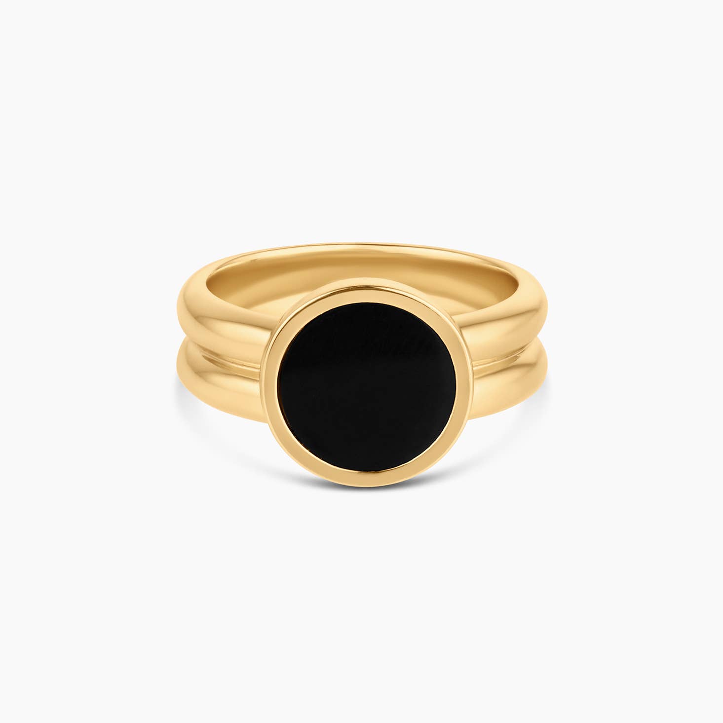 THATCH – wholesale Band/Stackad Ring – Svea Onyxring