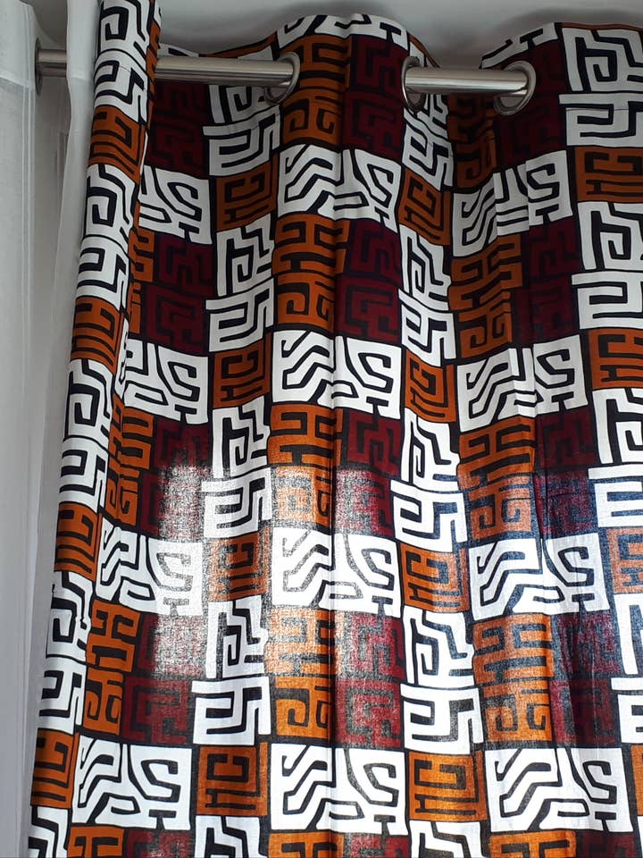 Skilte Øje Gardin for engroshandel hos Un Brin d'Exotisme