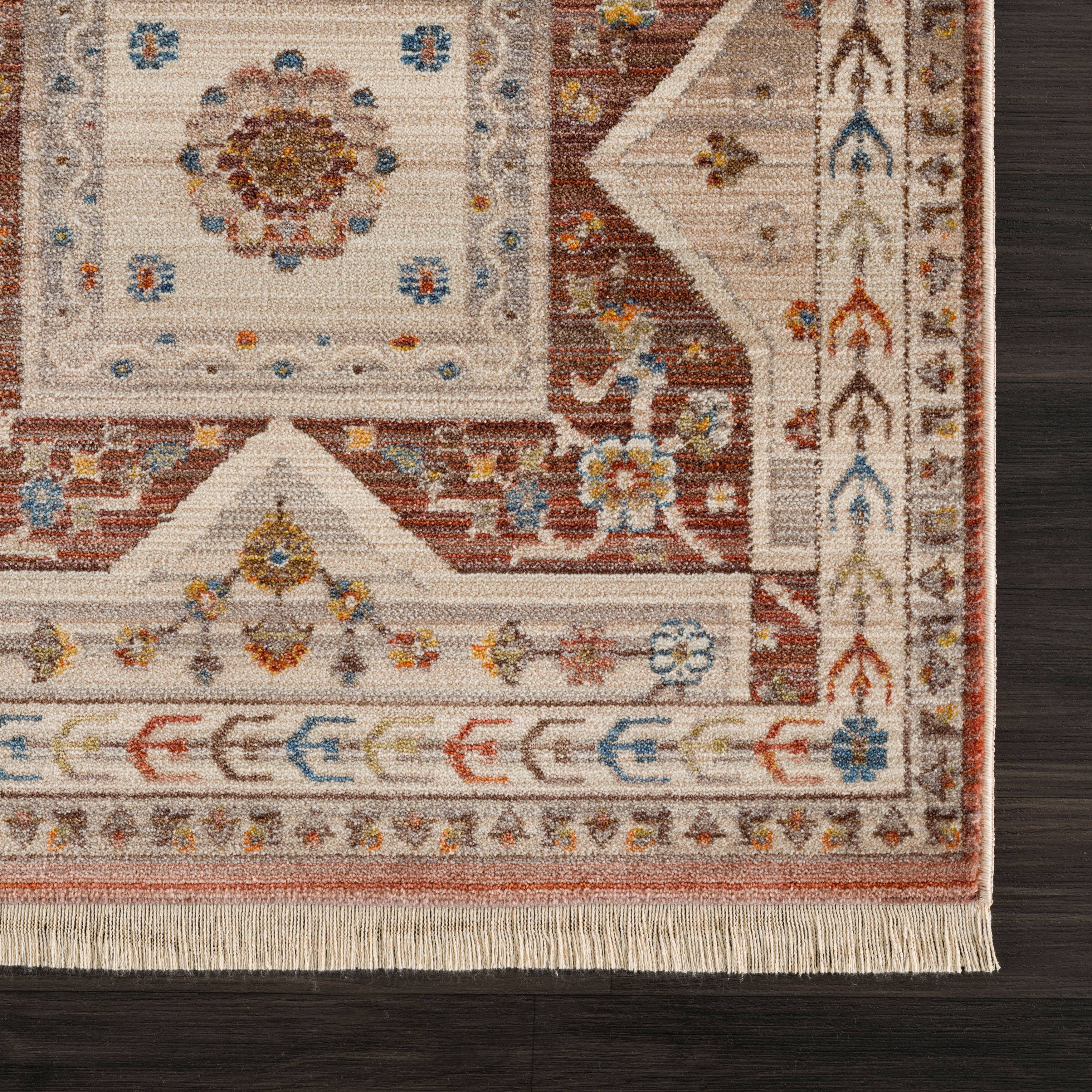 LR Home - Wholesale Area Rug - Rustic Southwestern Floral Medallion Area Rug4