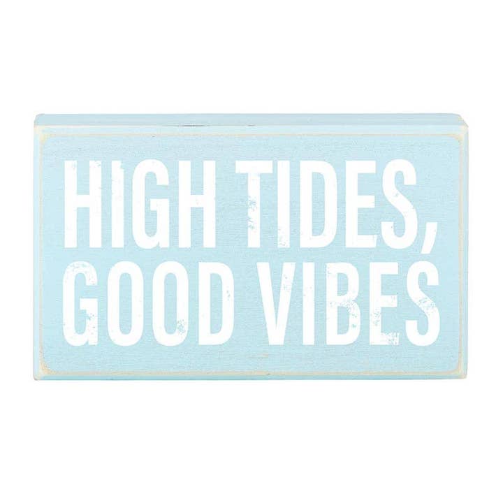 Angle - Wholesale Sign - Box Sign - High Tides